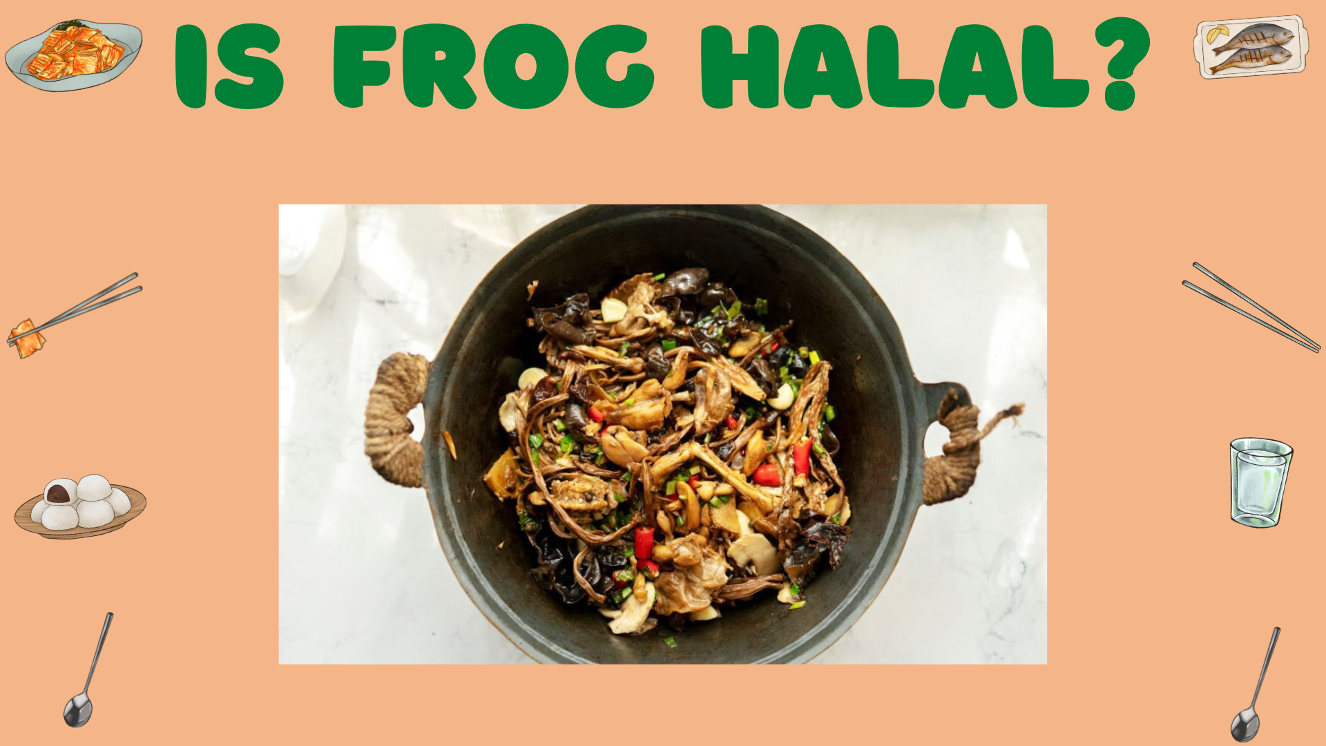 is frog halal
