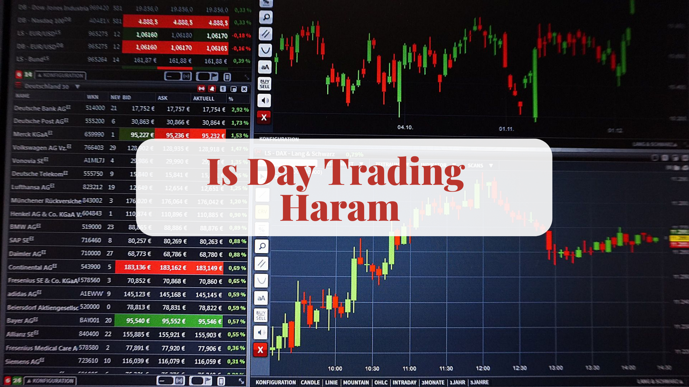 is day trading haram