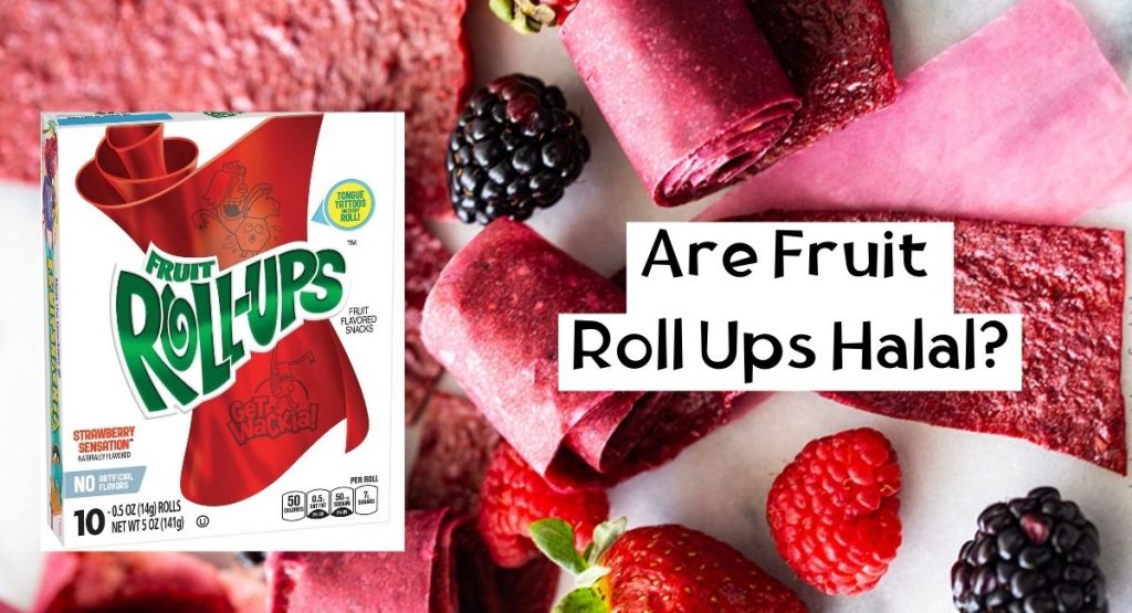Are Fruit Roll Ups Halal?